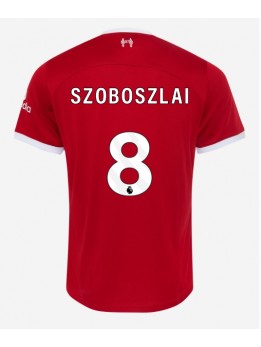 Moški Nogometna dresi replika Liverpool Szoboszlai Dominik #8 Domači 2023-24 Kratek rokav